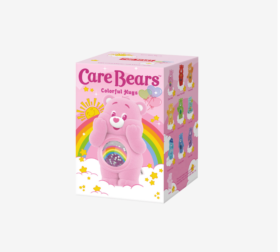 Popmart- Care Bears Colorful Hugs Series Figures- 100% authentic