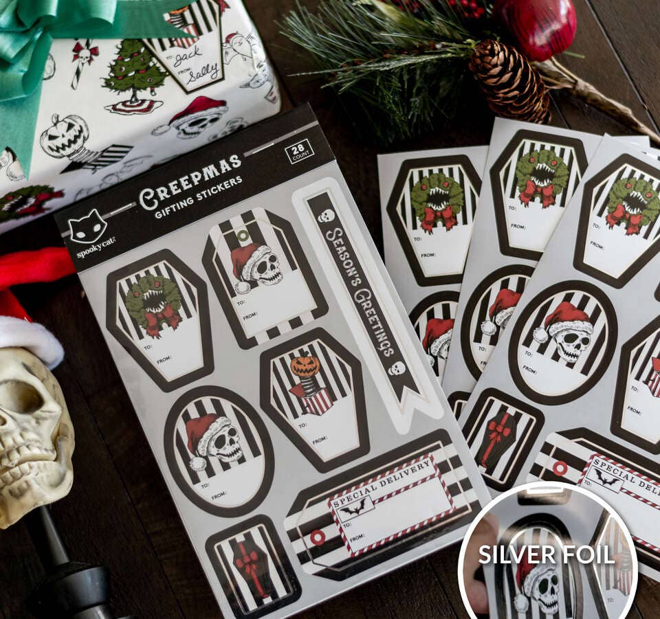 Creepmas Gift Label (Booklet)