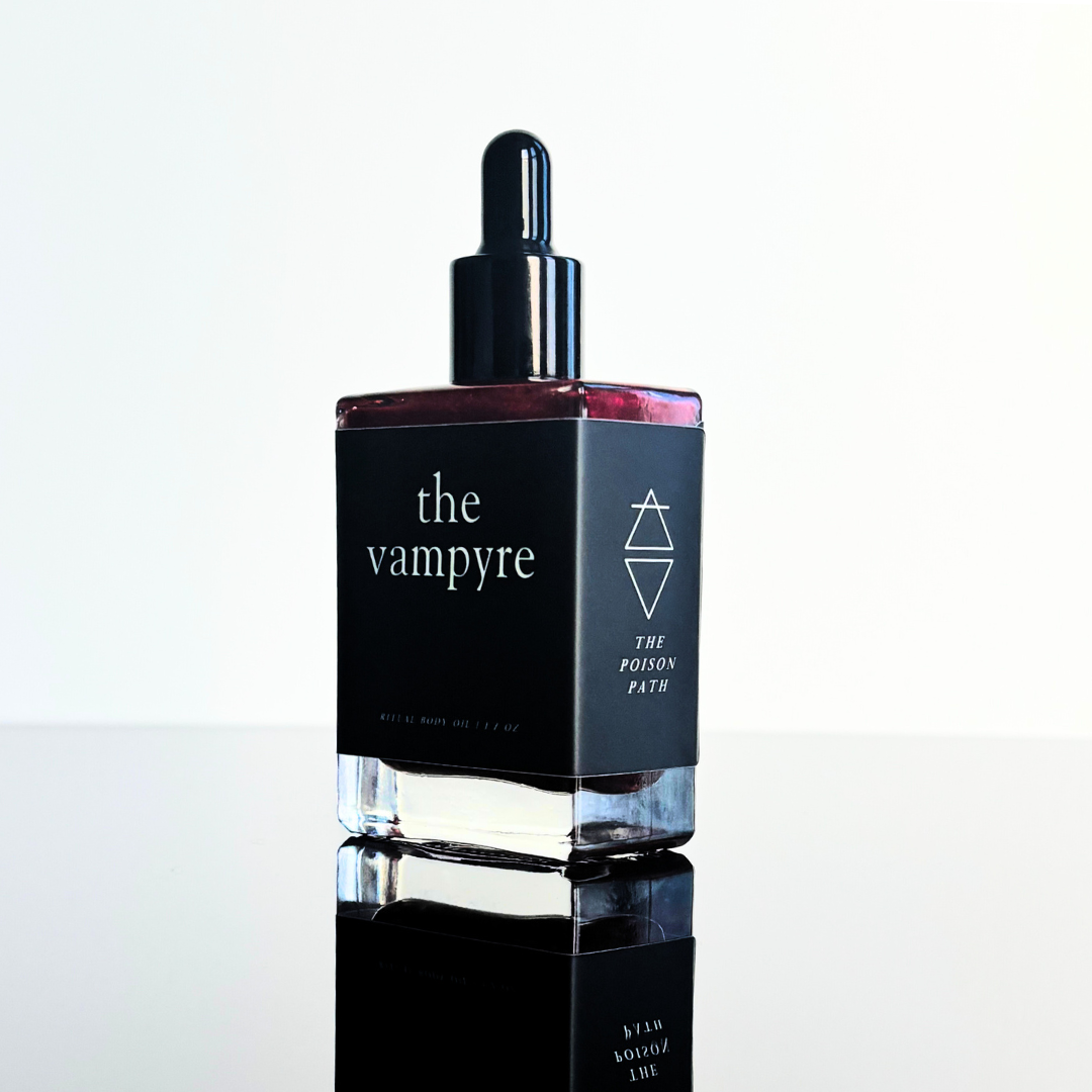 The Vampyre | Nosferatu Inspired Bath + Body Oil | 1.7 oz