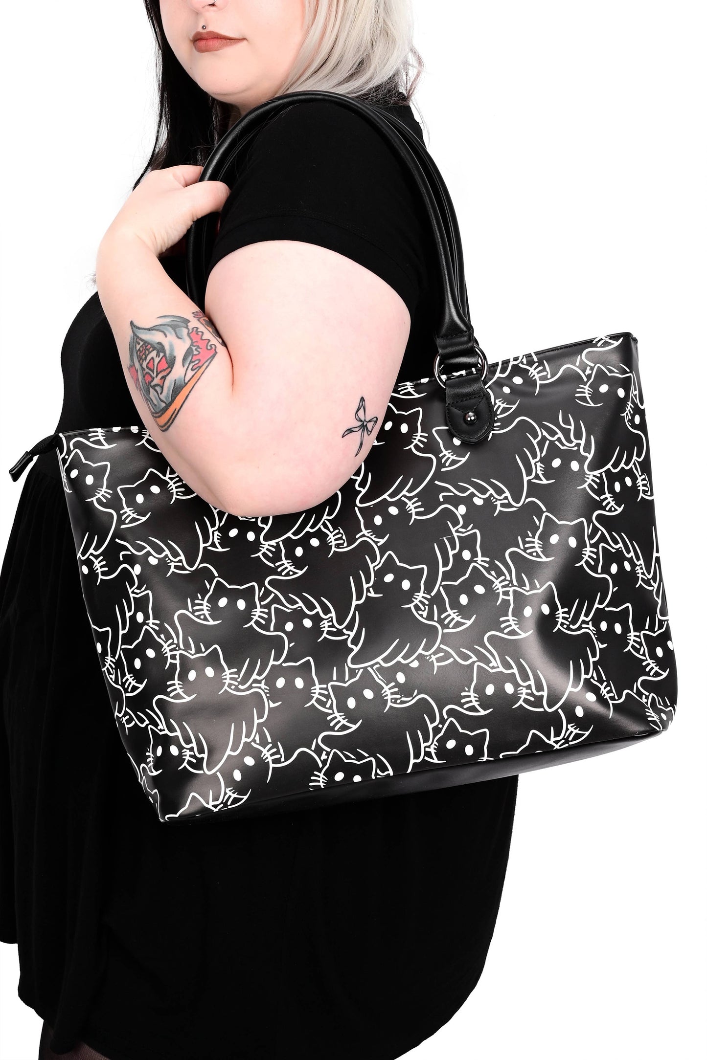 Ghostcat Tote - Black