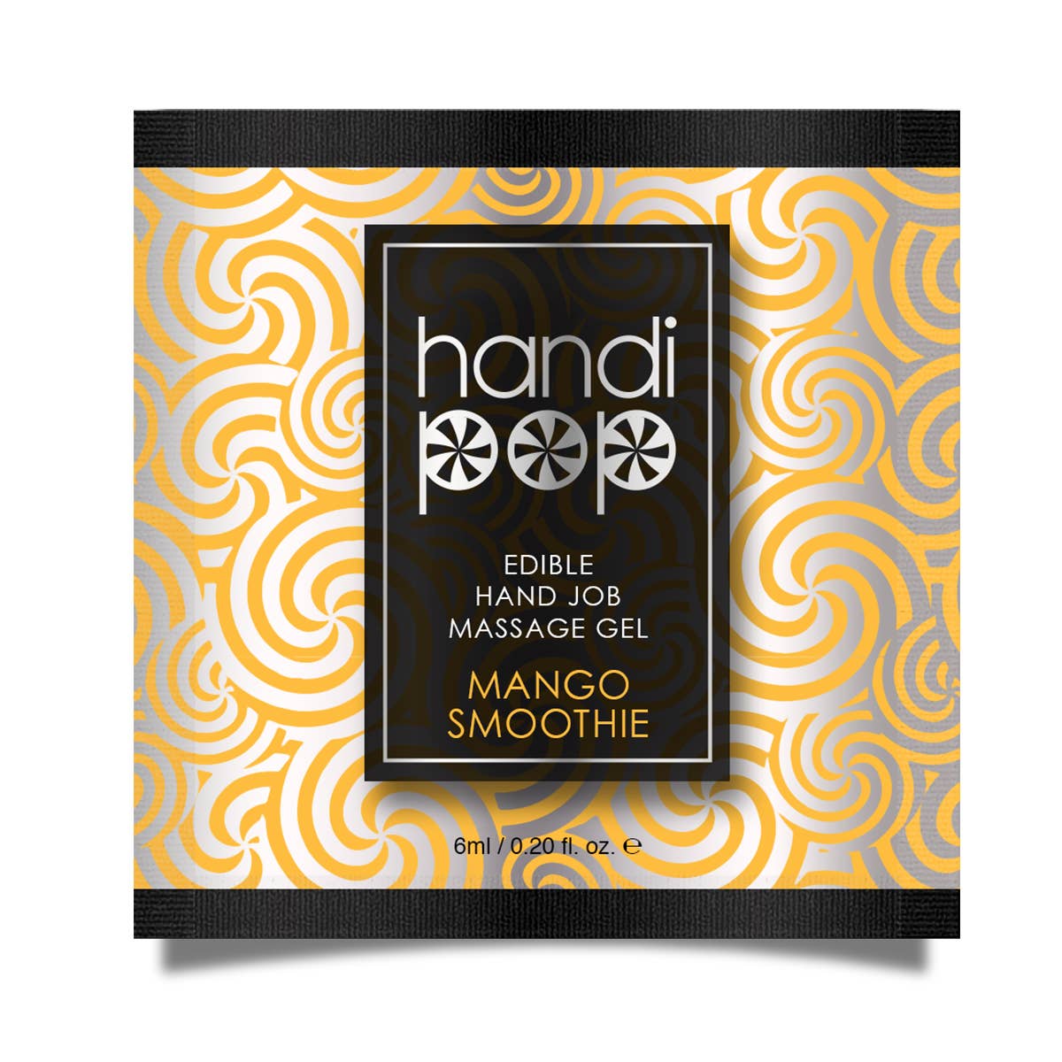 SAMPLE PACK- Handipop Mango Smoothie Hand Job Massage Gel- .20oz