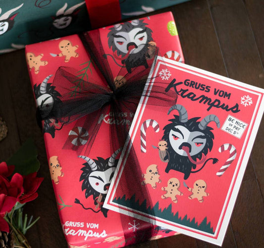 Baby Krampus Card