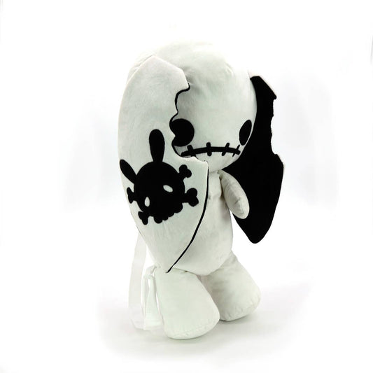 GLOW IN THE DARK PLUSH BUNNY BACKPACK IN POLYESTER