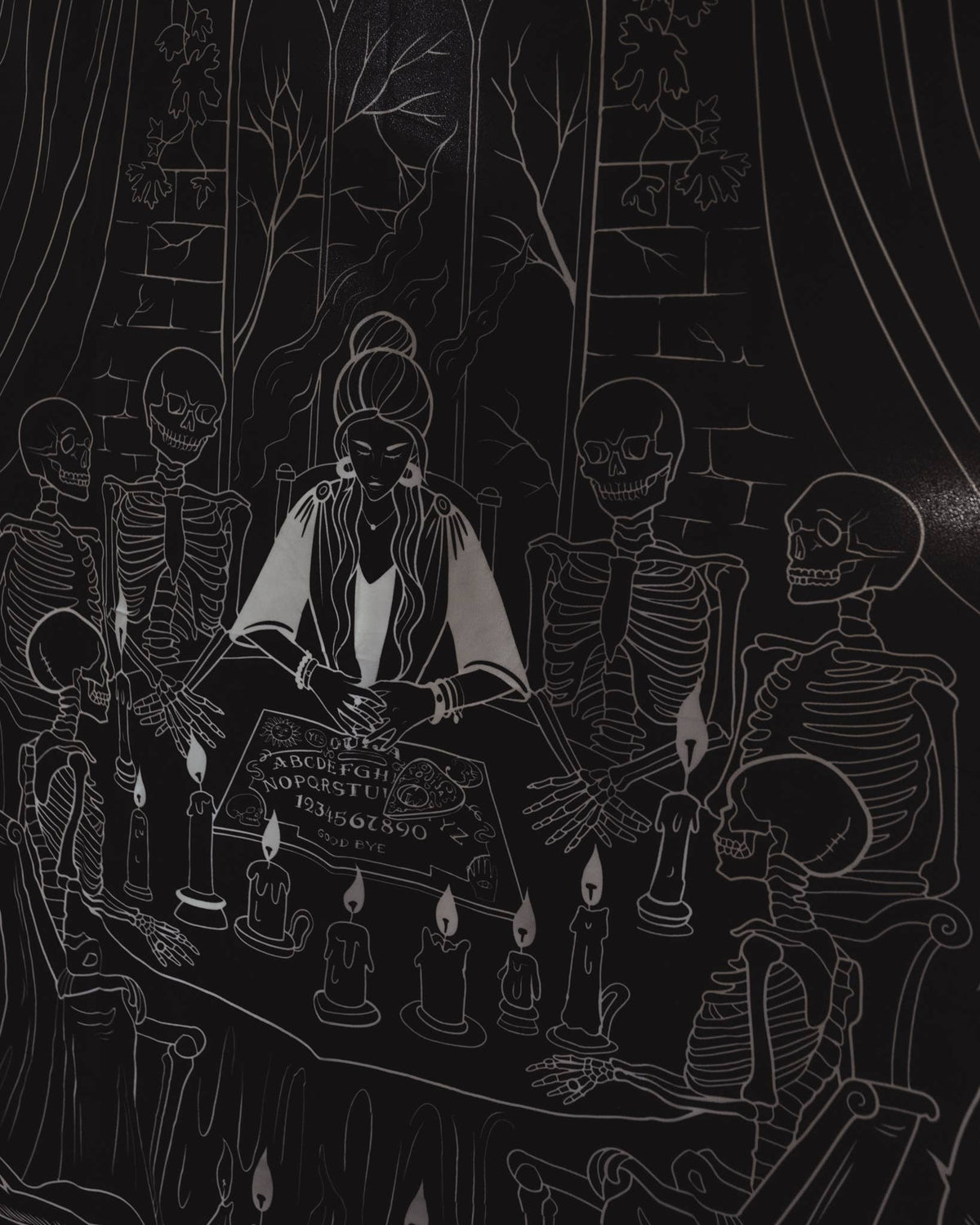 Death Witch Oracle Tapestry