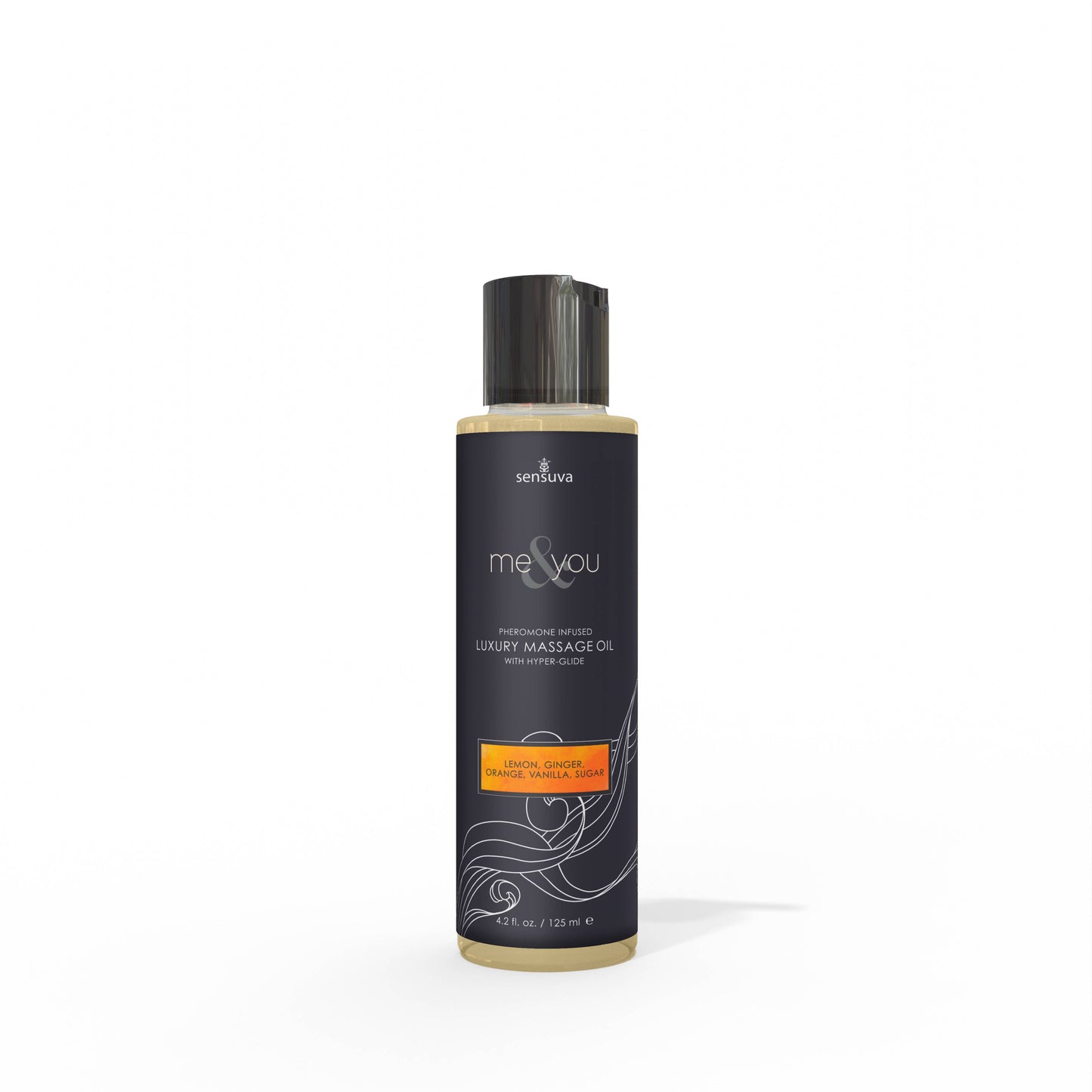 Me & You Massage Oil Citrus, Ginger, Vanilla, & Sugar 4.2 oz