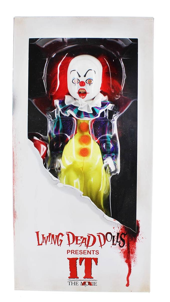 Living Dead Dolls IT 1990 Pennywise Collectible Doll
