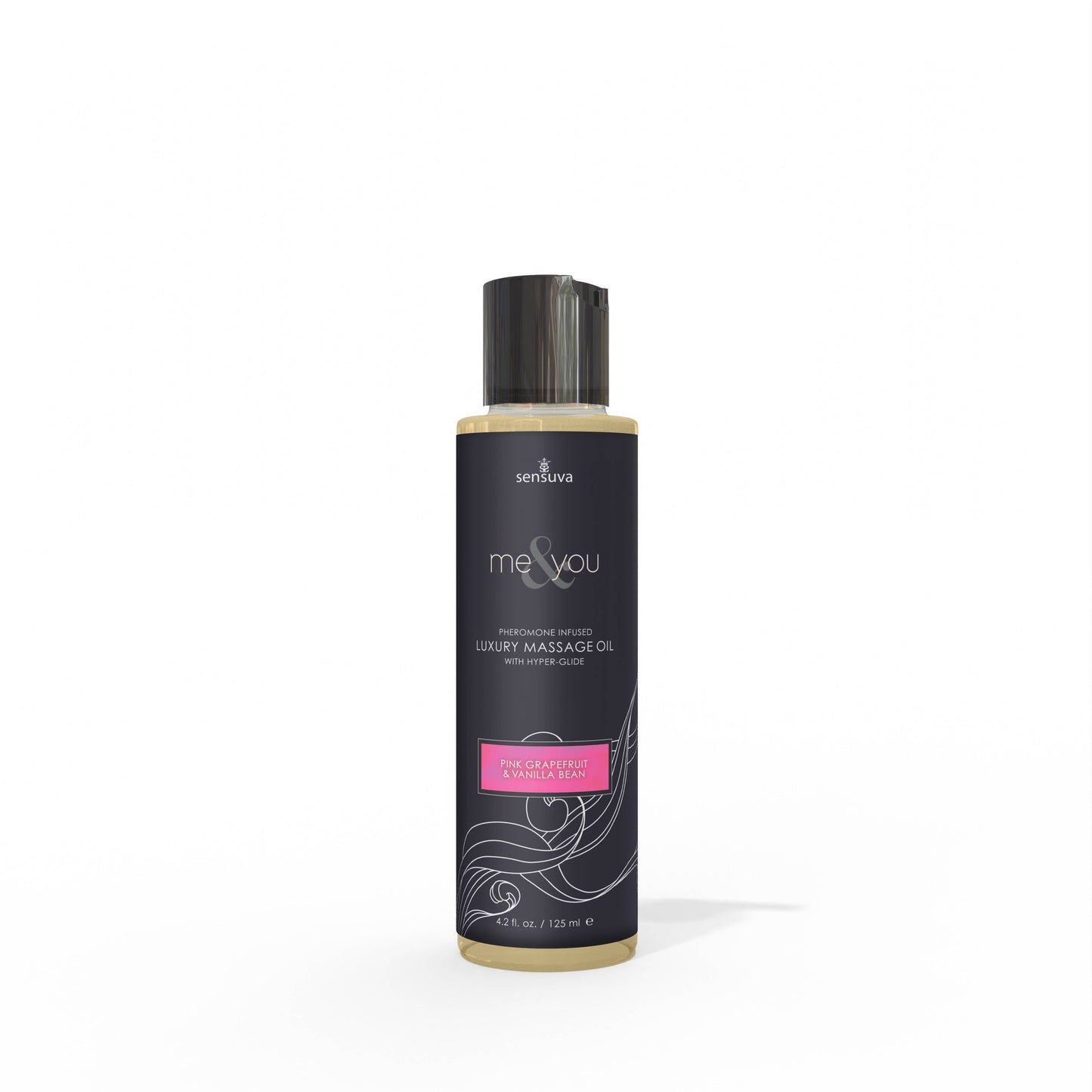 Me & You Pink Grapefruit & Vanilla Bean Massage Oil 4.2 oz