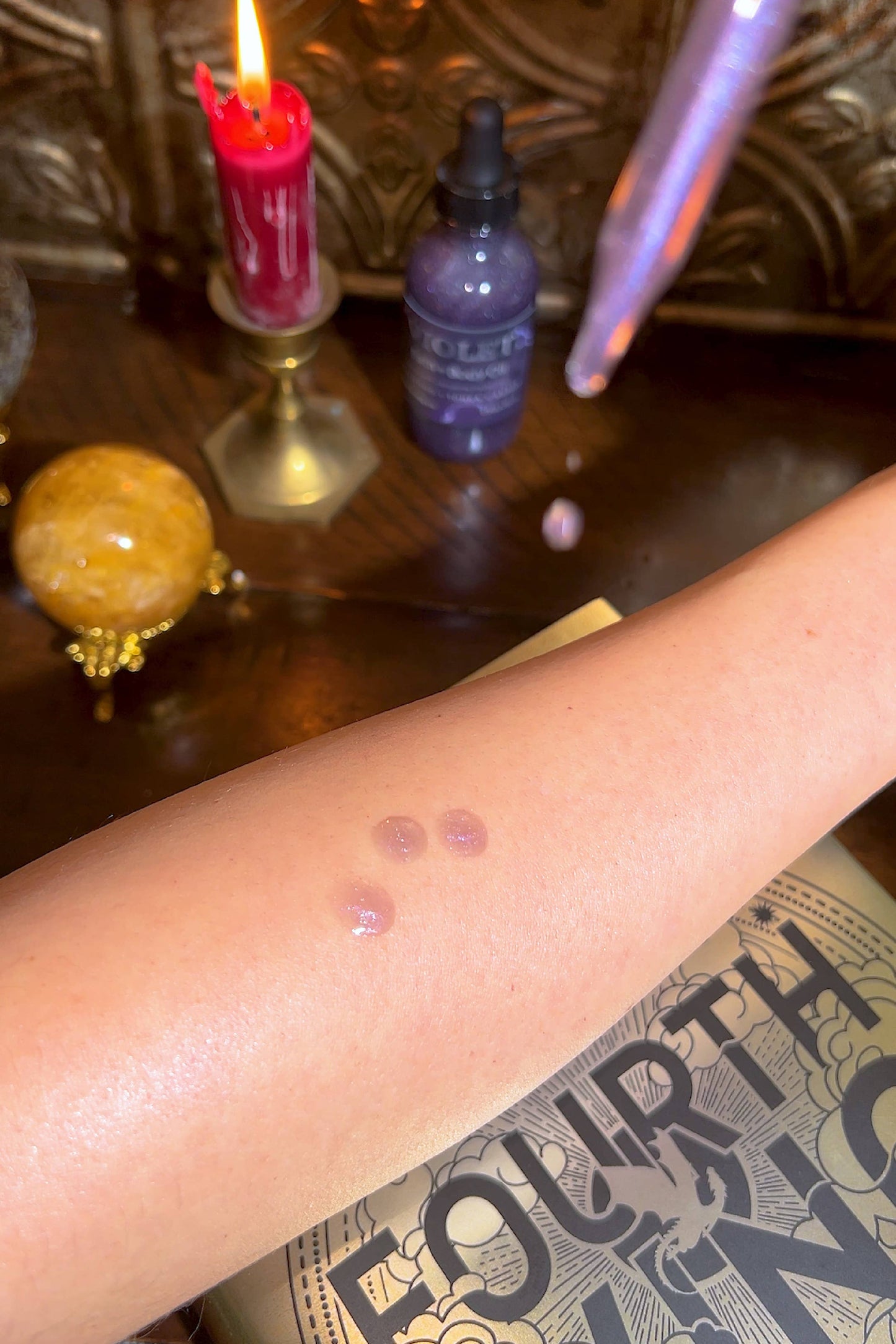 Violet Bath & Body Oil