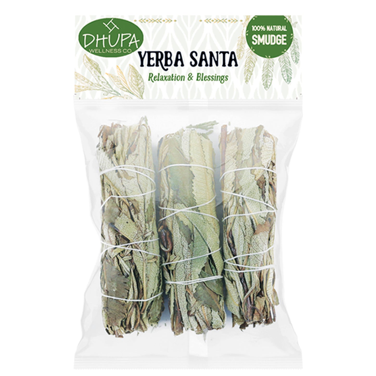 Yerba Santa Sage Smudge Stick Bag (4 in.)