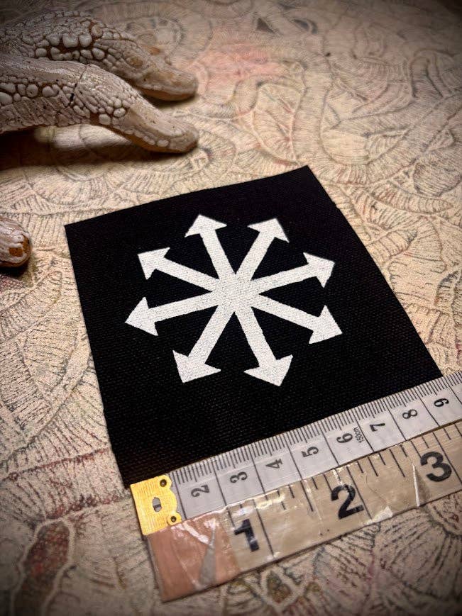 Chaos star patch.