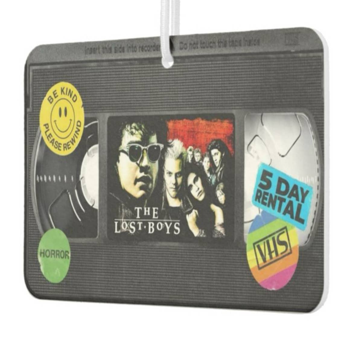 VHS The Lost Boys Car Freshener - Vanilla Scent