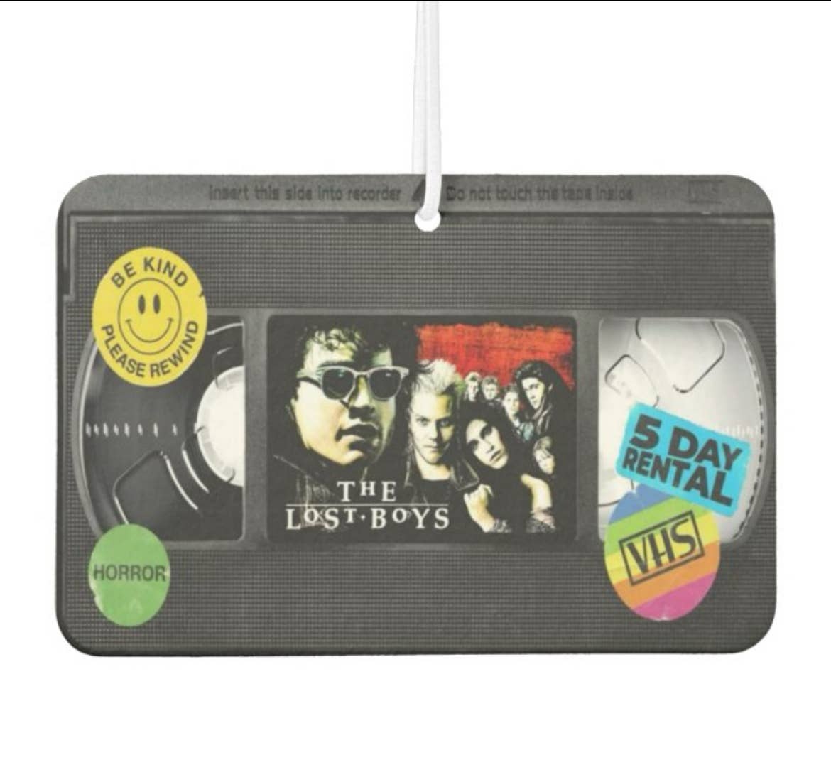 VHS The Lost Boys Car Freshener - Vanilla Scent