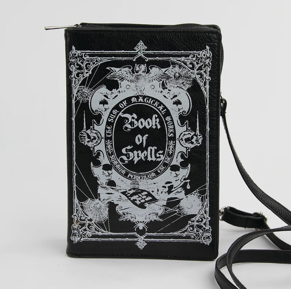 Glow In The Dark Book of Spells Cross-Body Bag