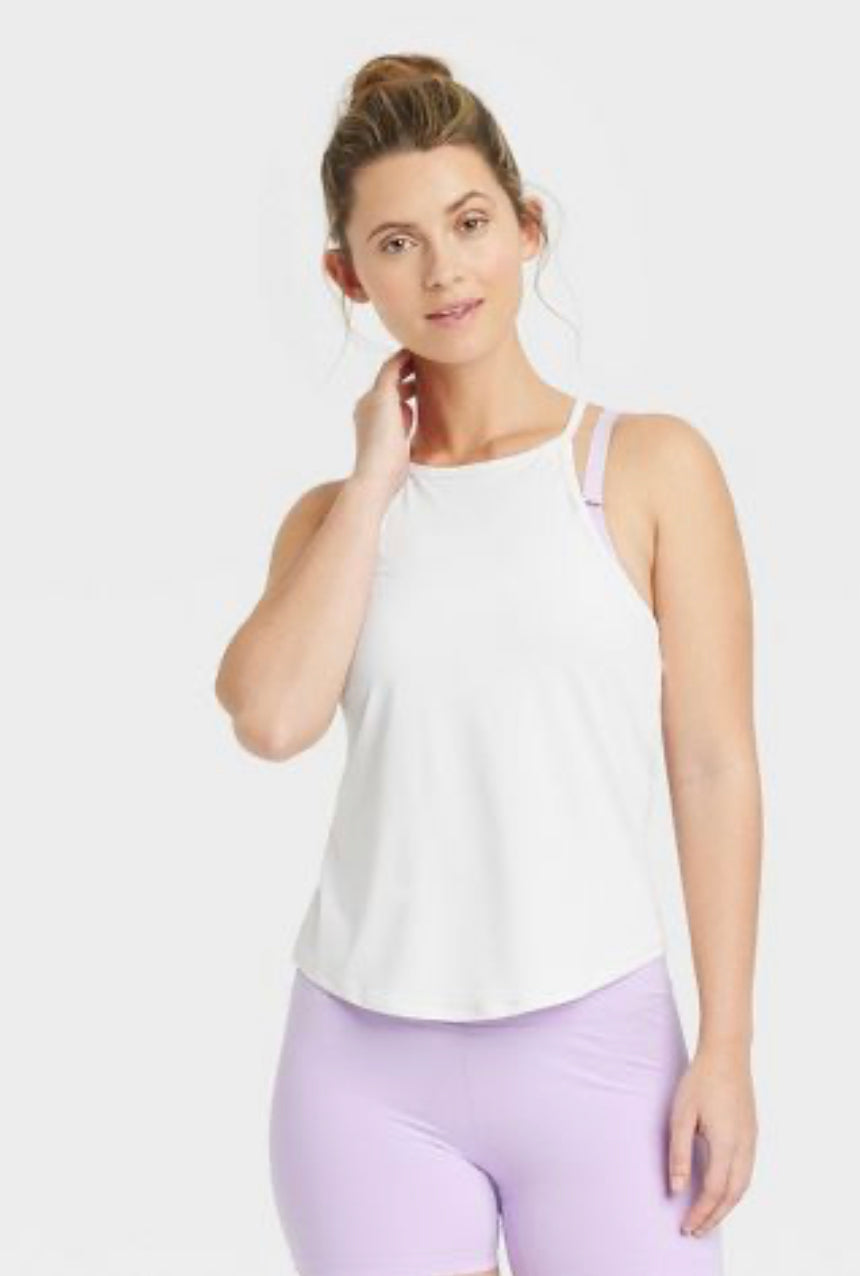 Women's Run Tank Top - All in Motion- White