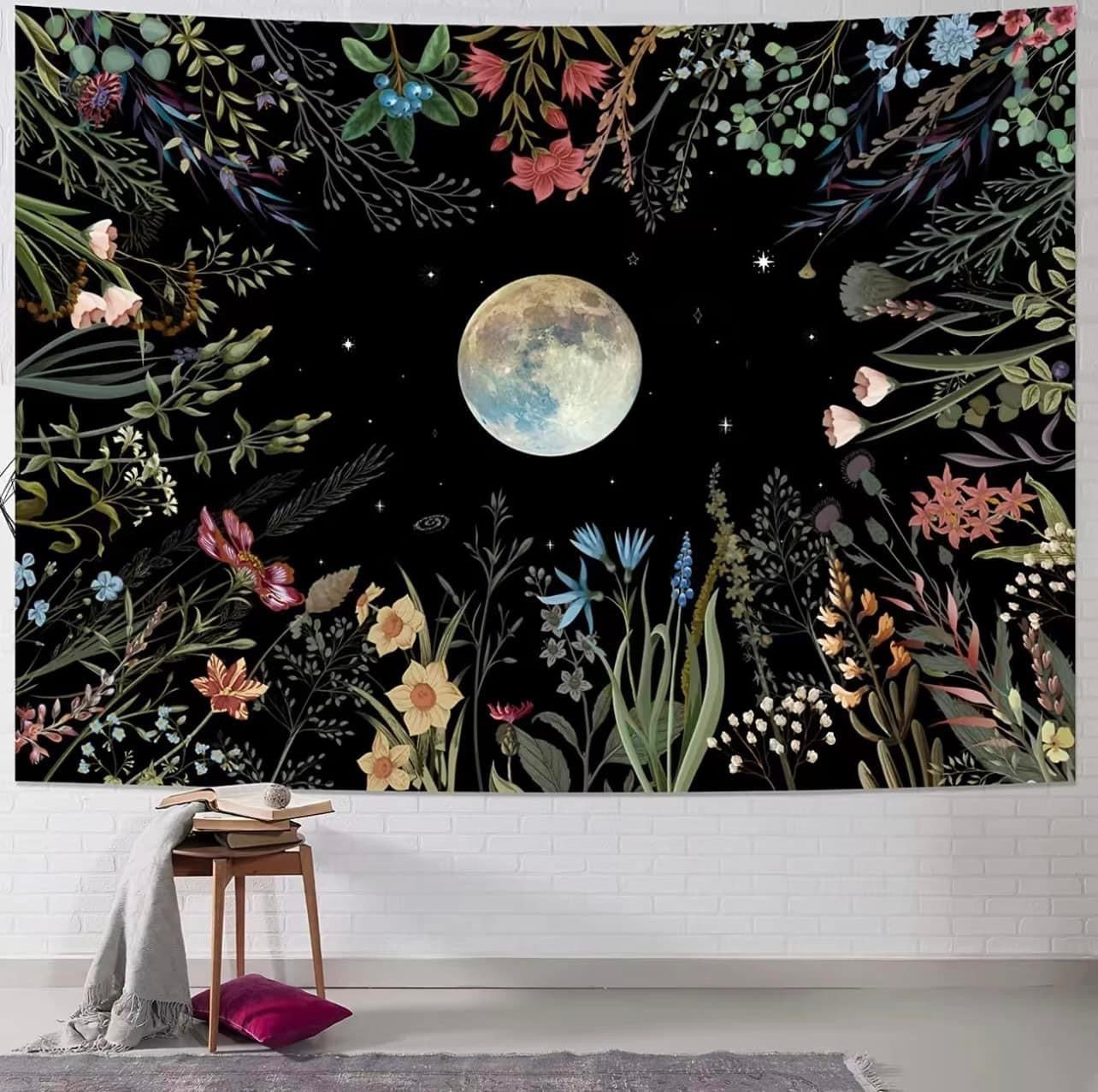 Moon Plant Tapestry