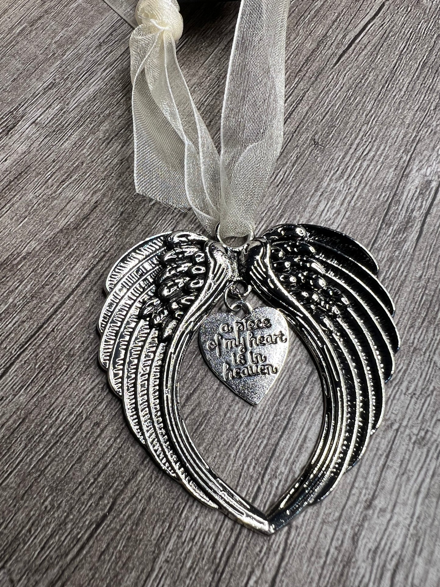 My heart Is In Heaven Ornament