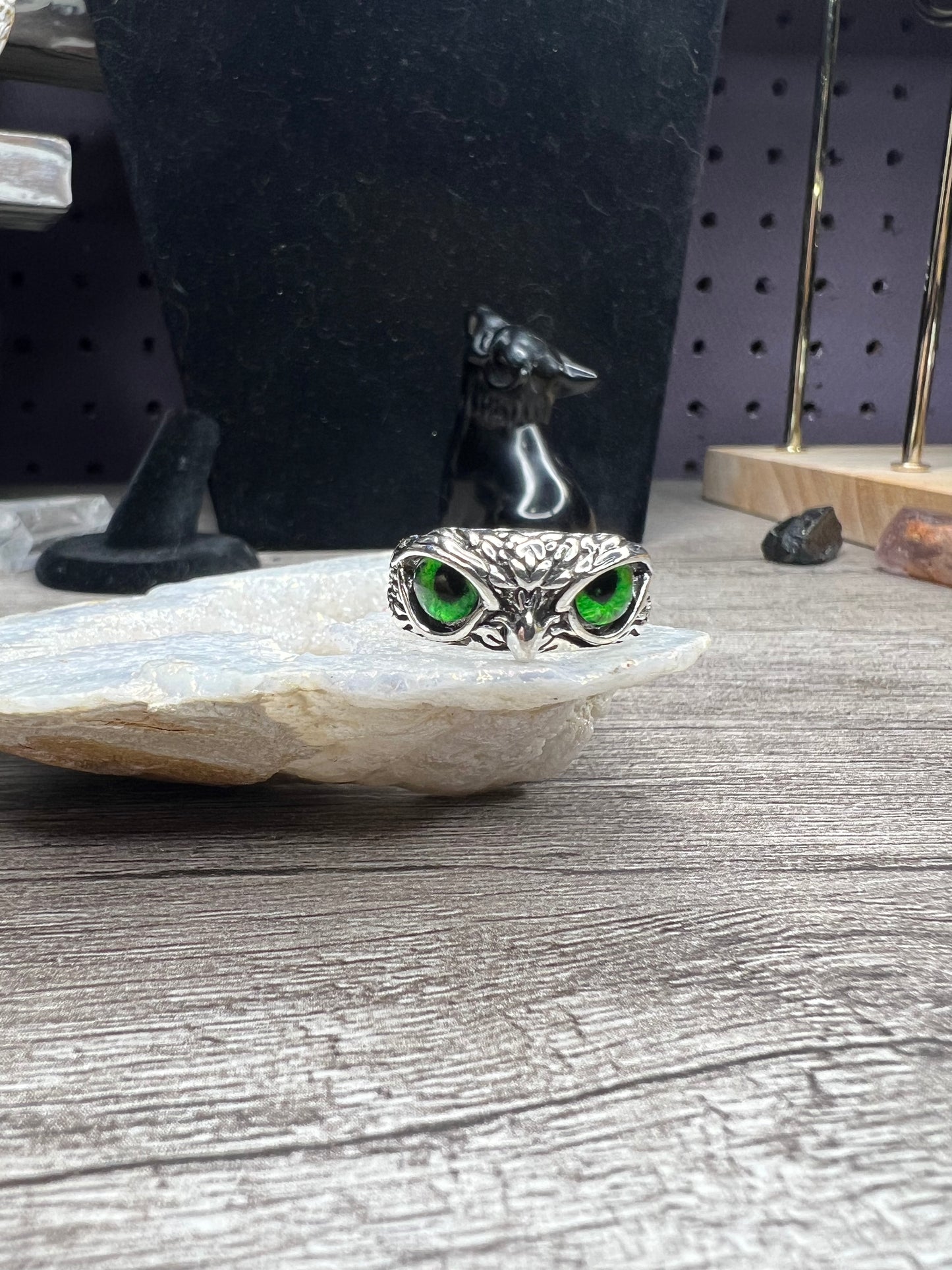 Green Adjustable Owl