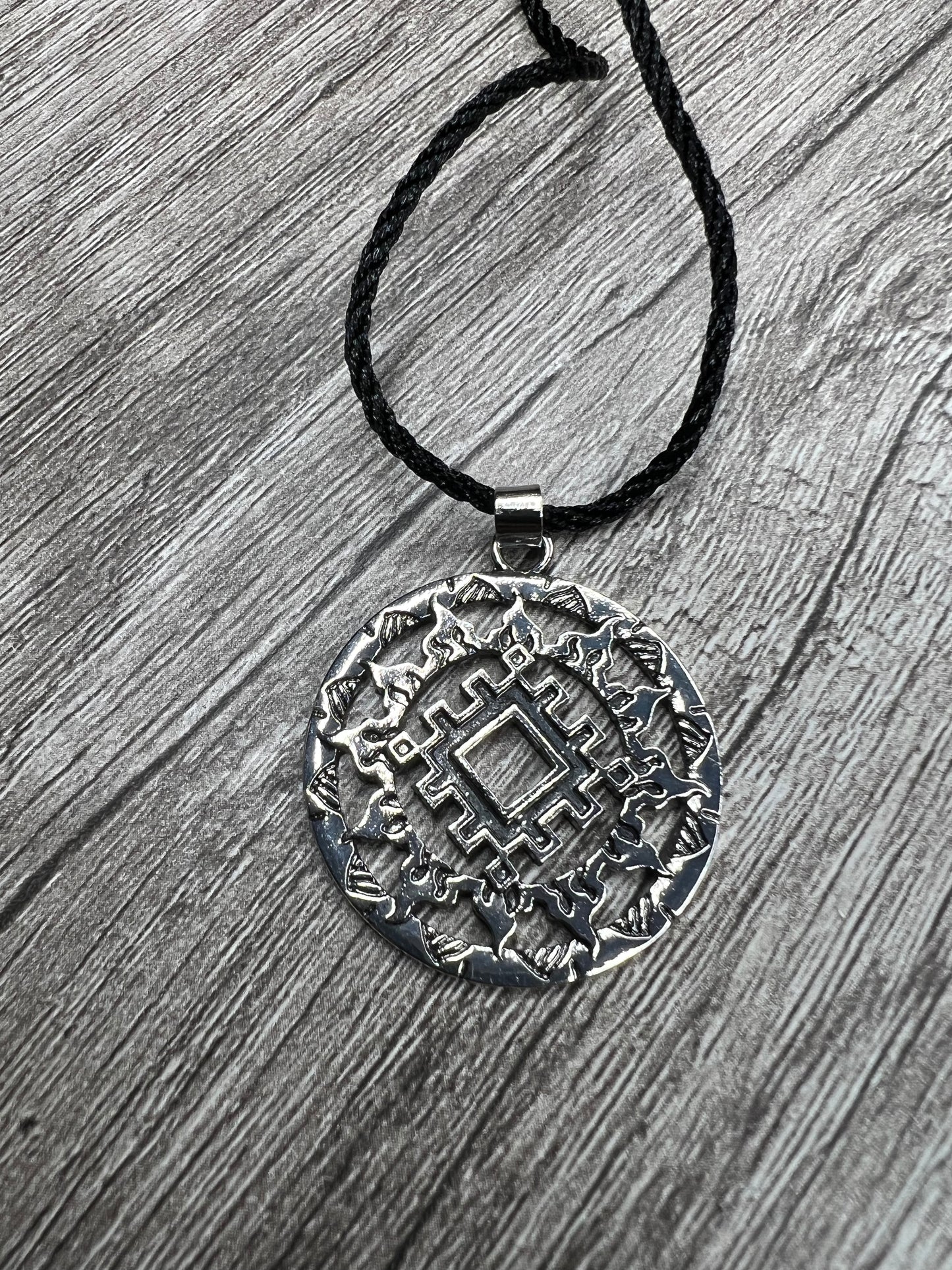 Silver Lada Star Pagan Necklace