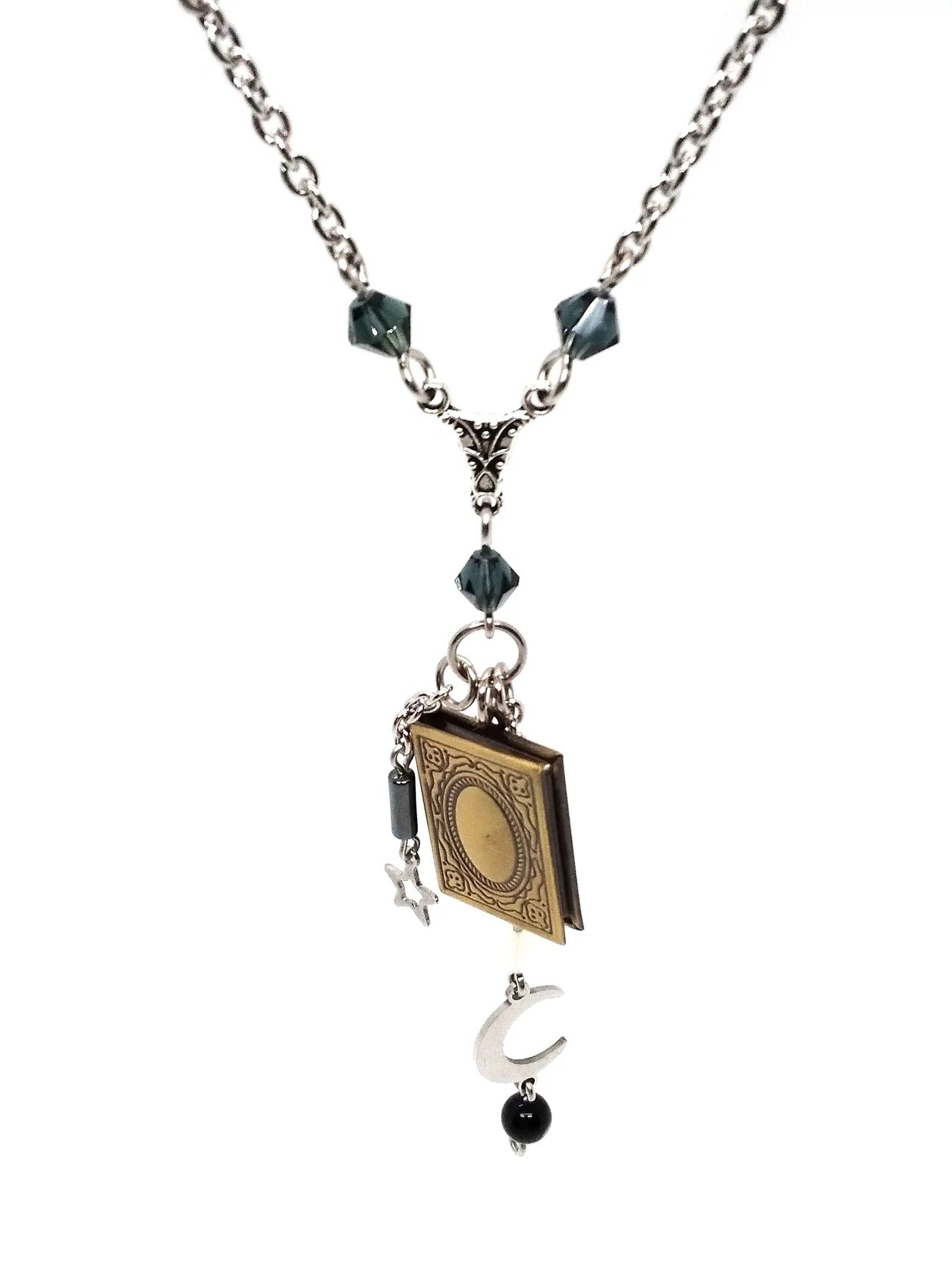 Celestial Charm Spell Book Locket