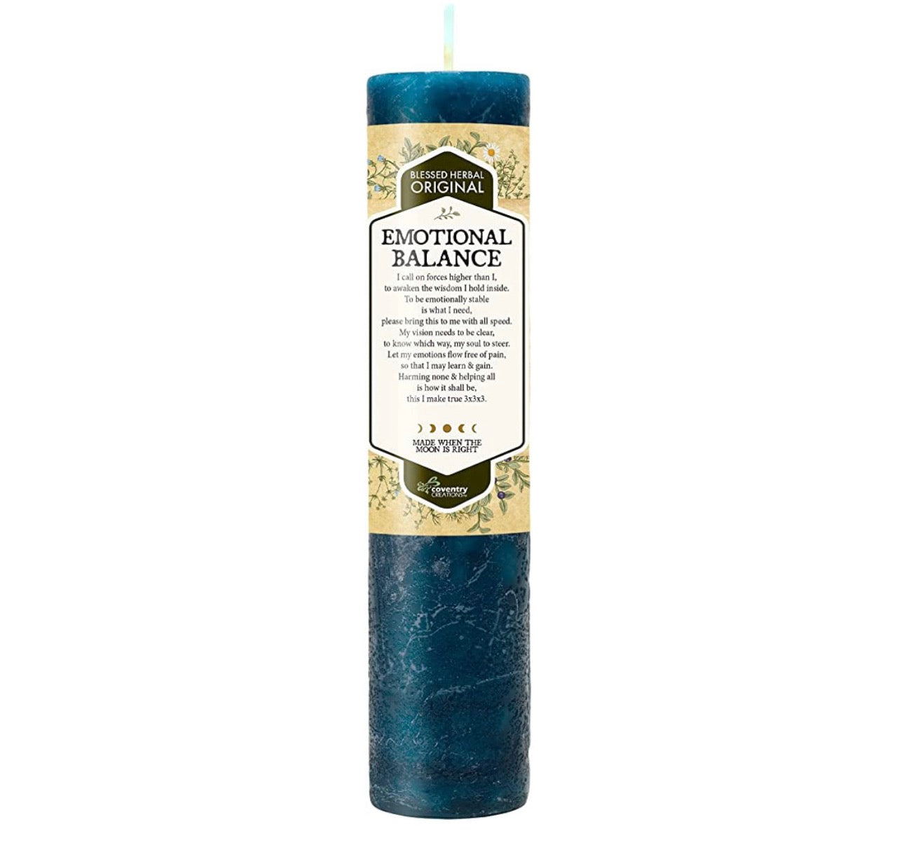 Blessed Herbal Emotional Balance Candle