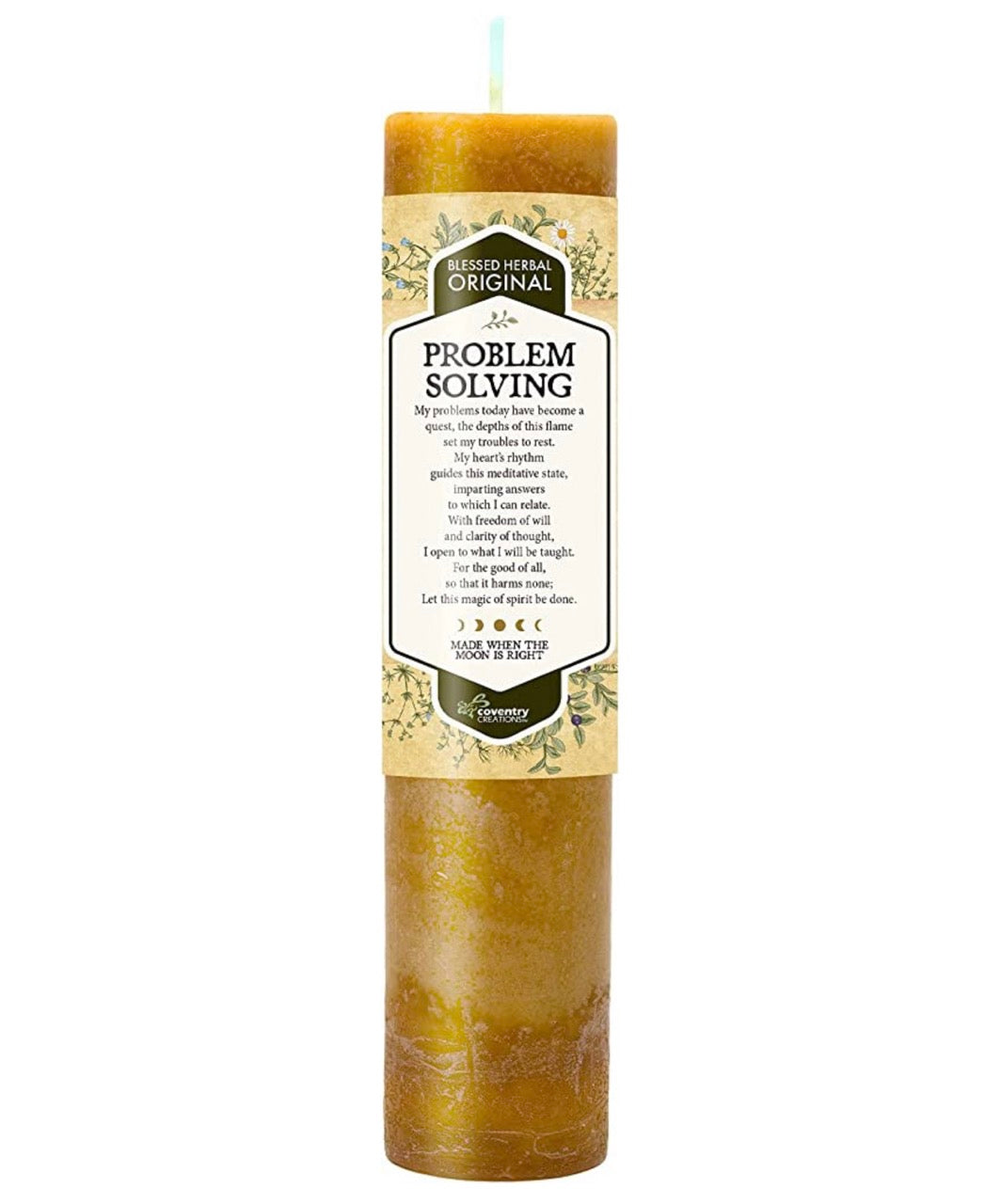Blessed Herbal Problem-Solving Candle