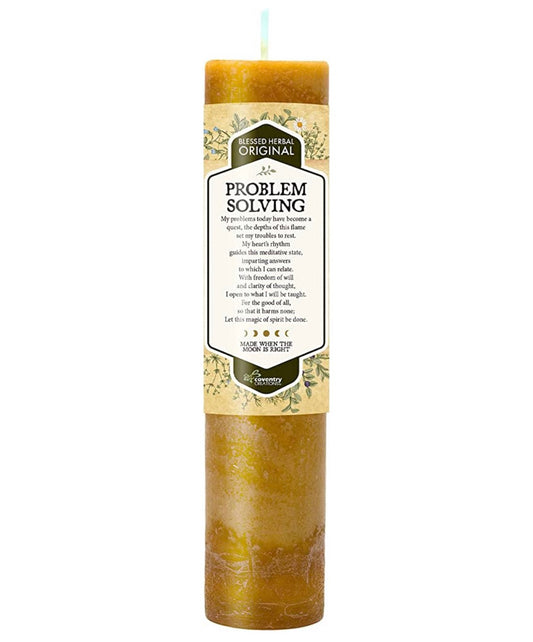 Blessed Herbal Problem-Solving Candle