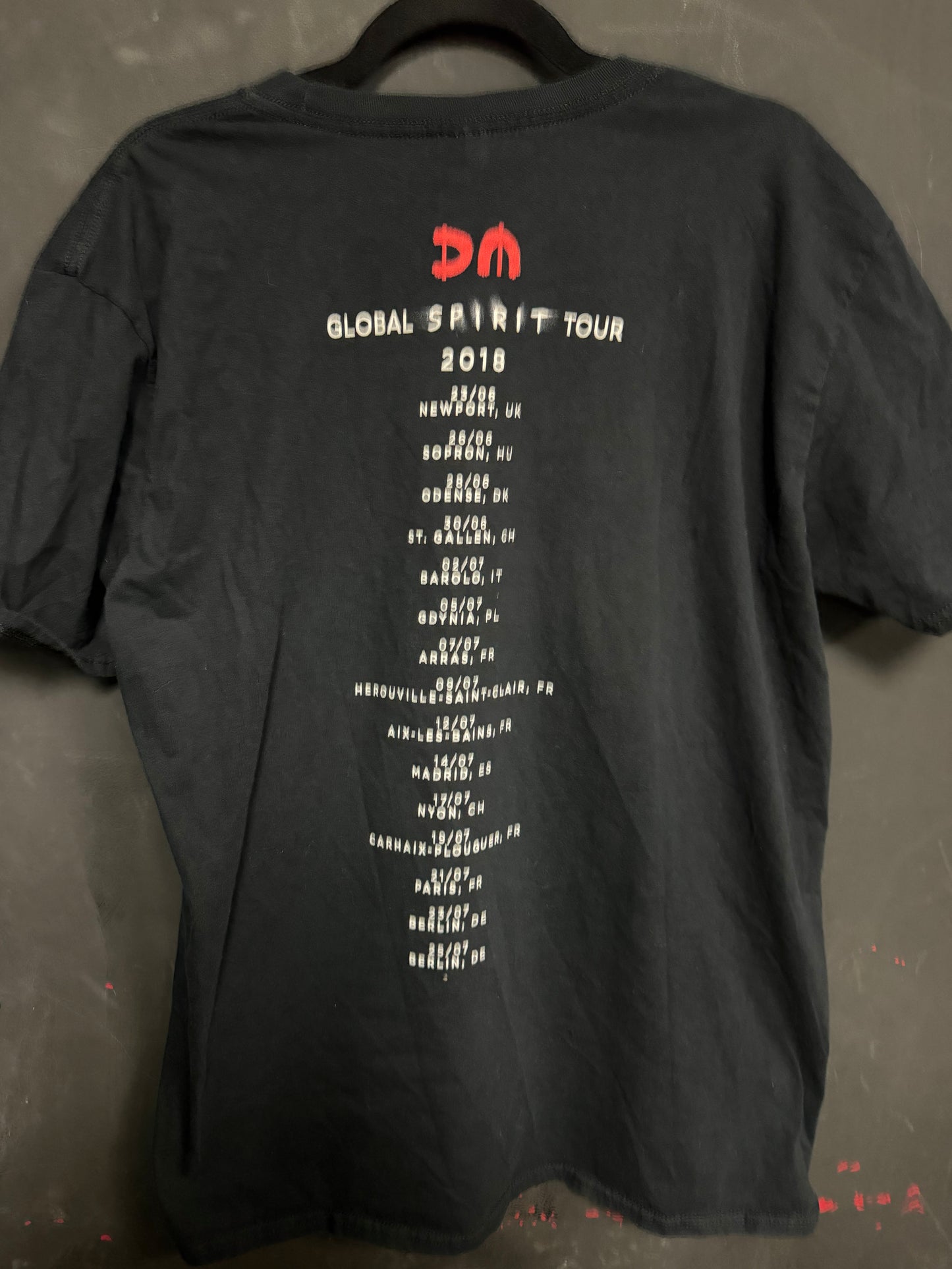 2018 Depeche Mode Tour Shirt - Size XL