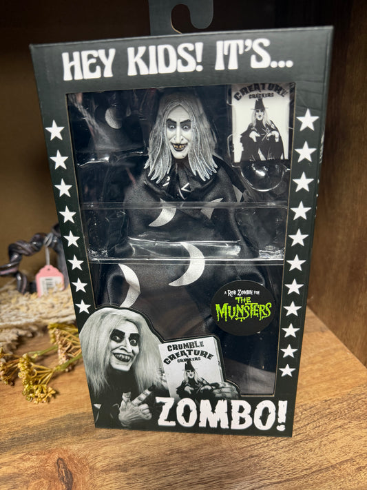 NECA Rob Zombie's The Munsters Zombo 8-inch clothed action figure