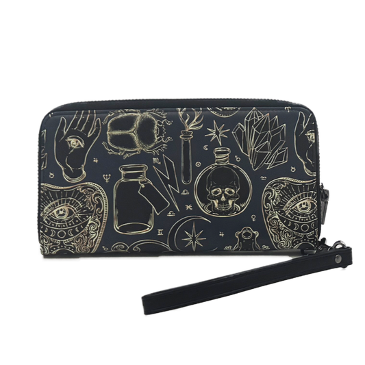 Masonic Esotericism Clutch Handbag