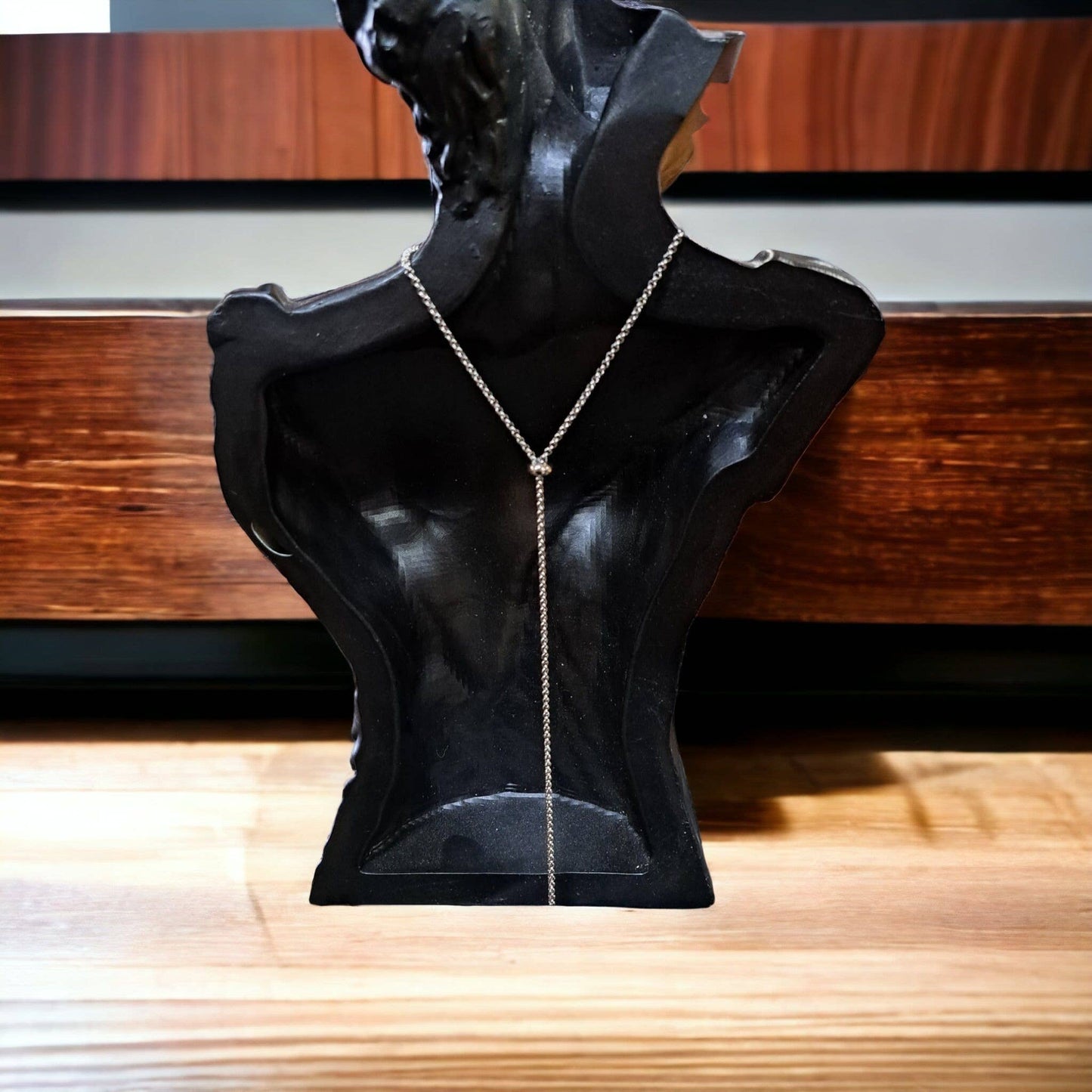 Double Moon Real Spiderweb Necklace