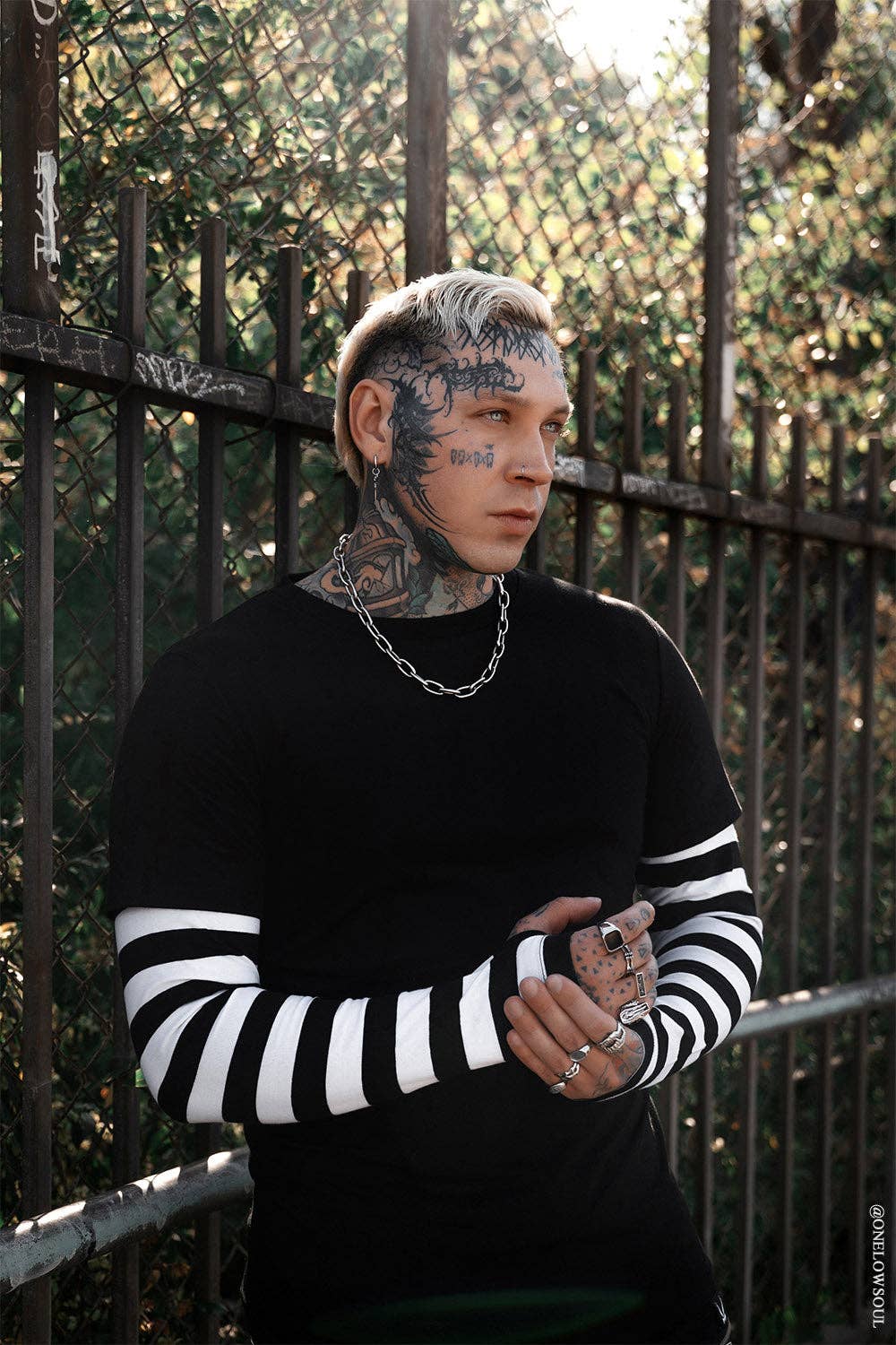 Specter Striped Long Sleeve Shirt