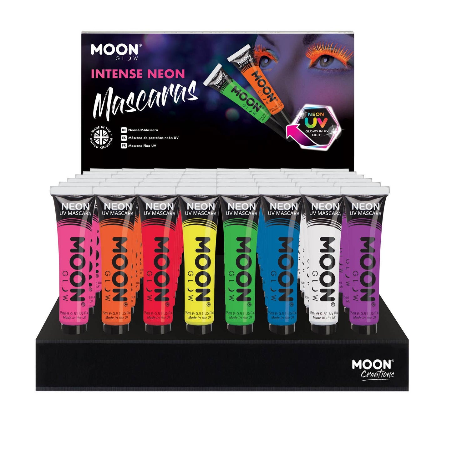 Intense Neon UV Mascaras