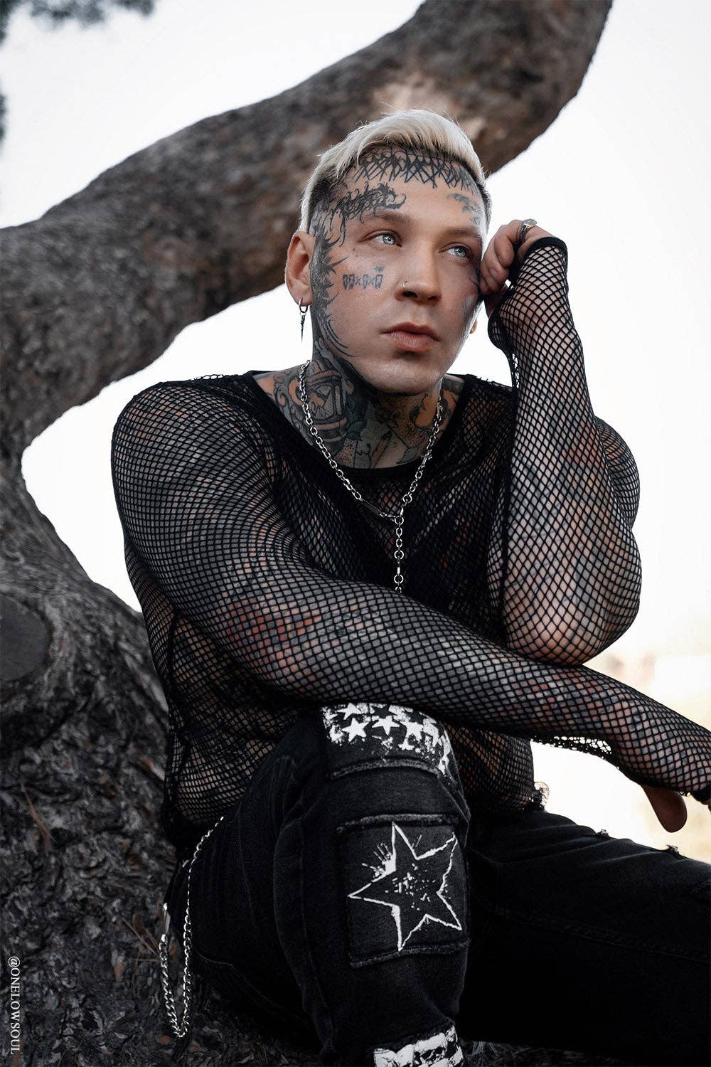 Shadowgrid Fishnet Shirt