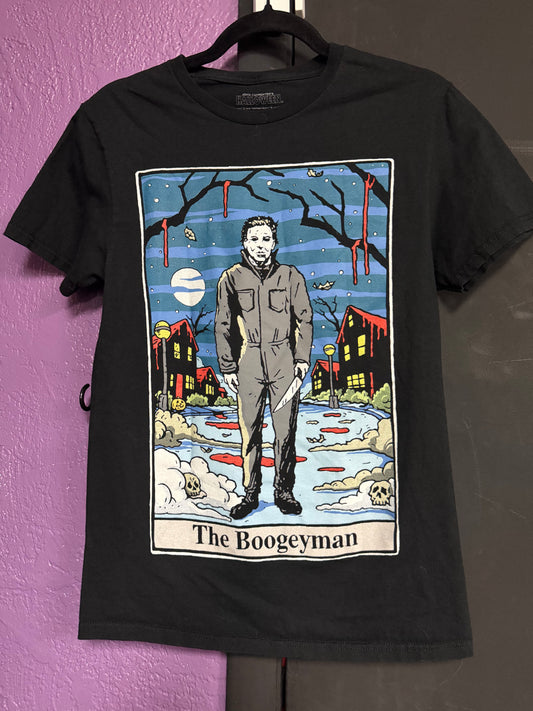 The Boogeyman-Michael Myers Tarot Shirt- Sm