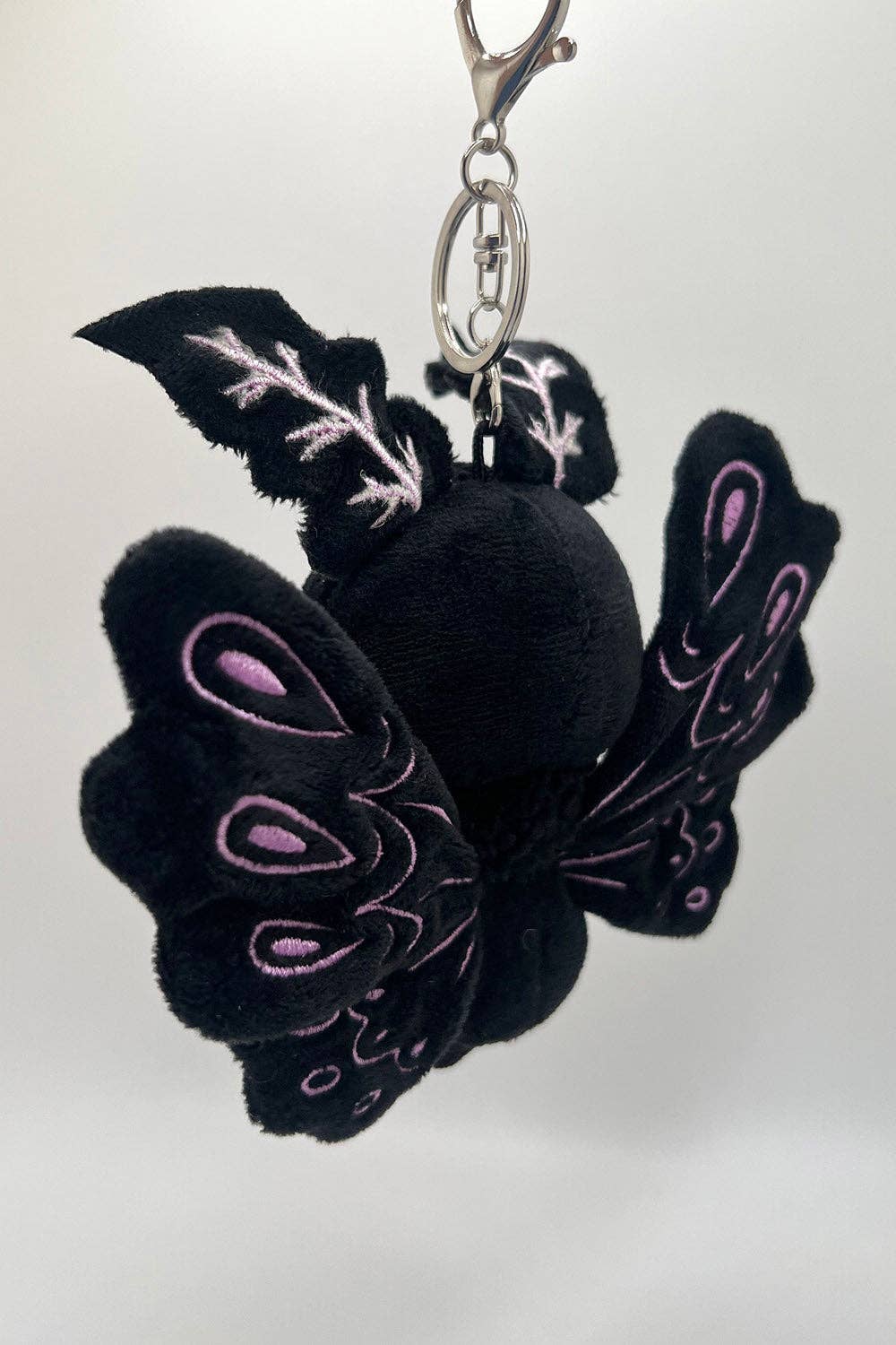 Lunar Moth Plush Keychain