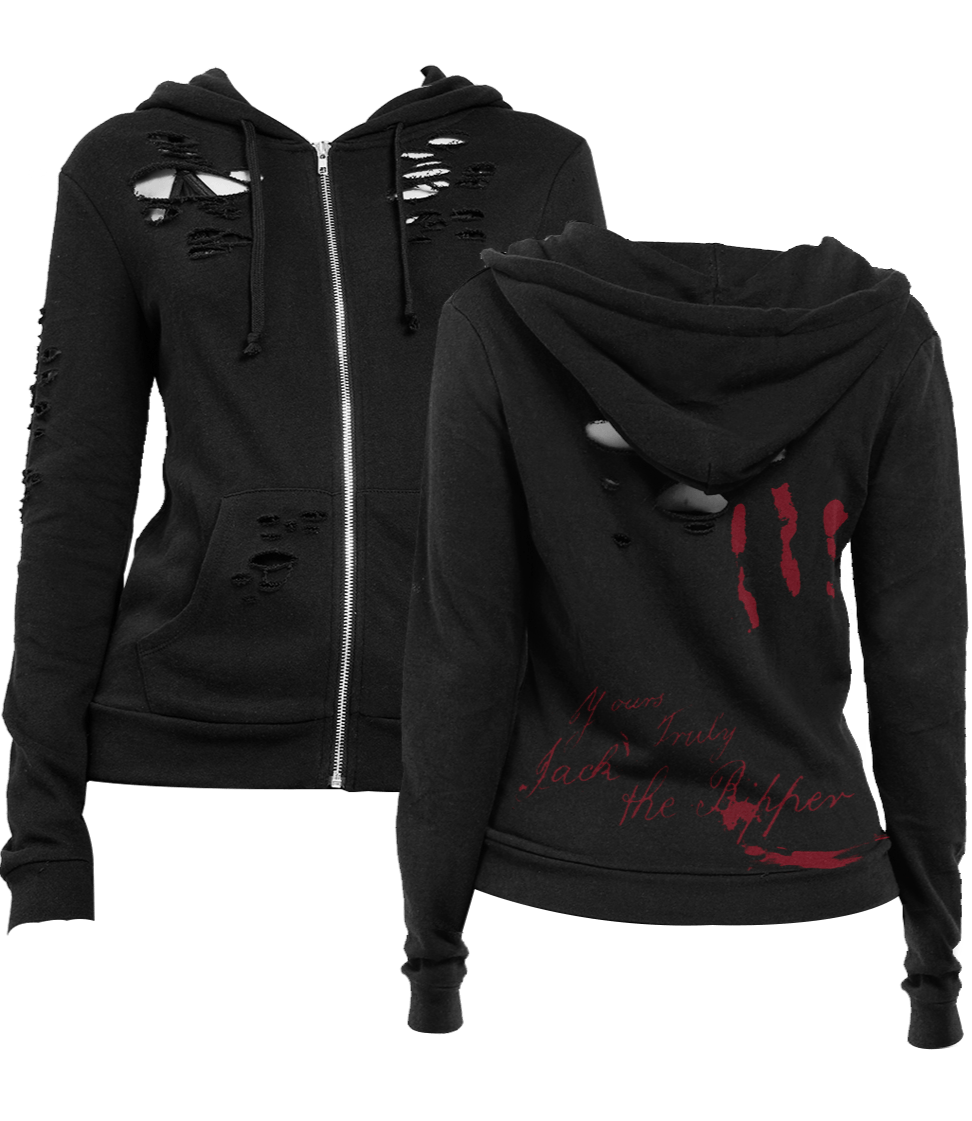 Jack the Ripper Hoodie: Large