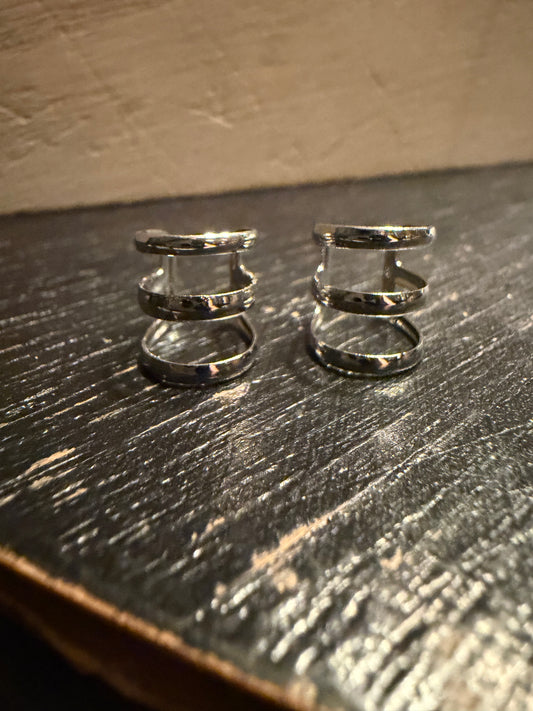 Ear Cuffs — Silver