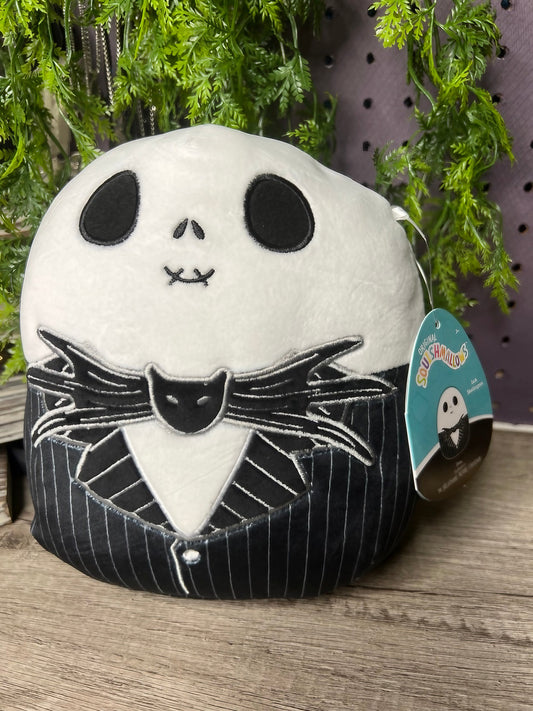 Squishmallow 8-Inch Official Nightmare Before Christmas Jack Skellington
