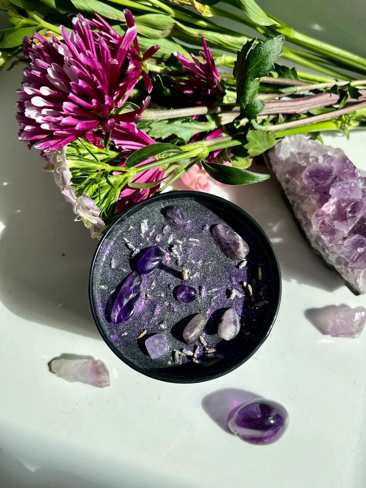 Today Sucked, Time For Bed Lavender White Sage Soy Candle