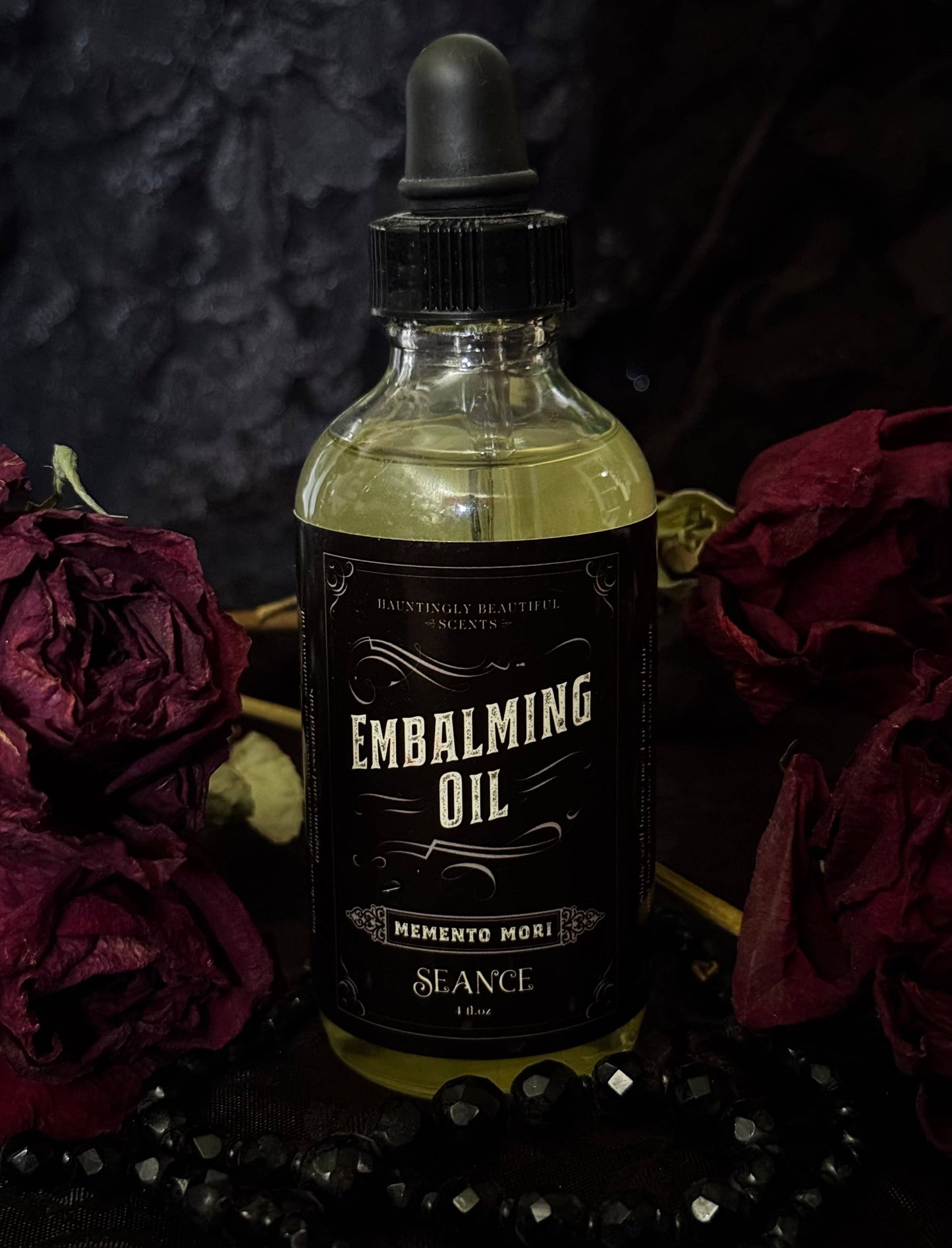 Memento Mori embalming oil