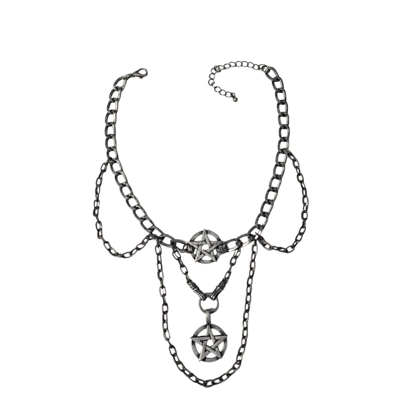 FCK27234  PENTAGRAM NECKLACE