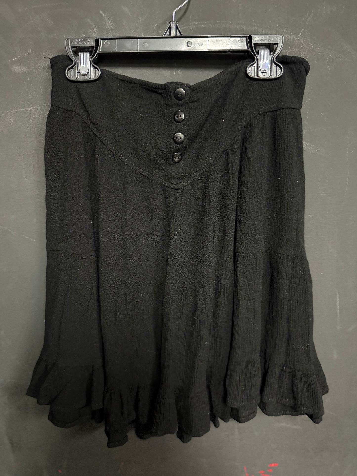 Patrons of Peace Black Stretchy Skirt- Small