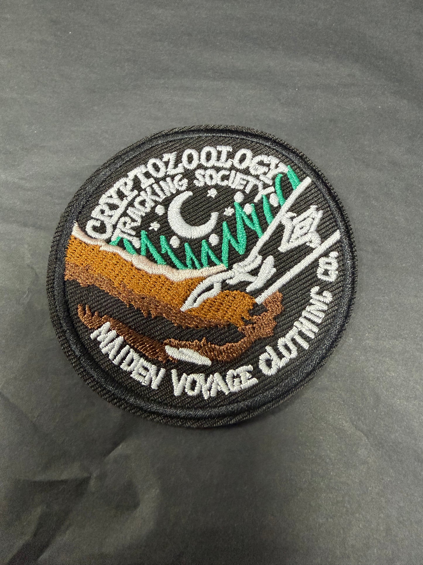 Cryptozoology Round Patches