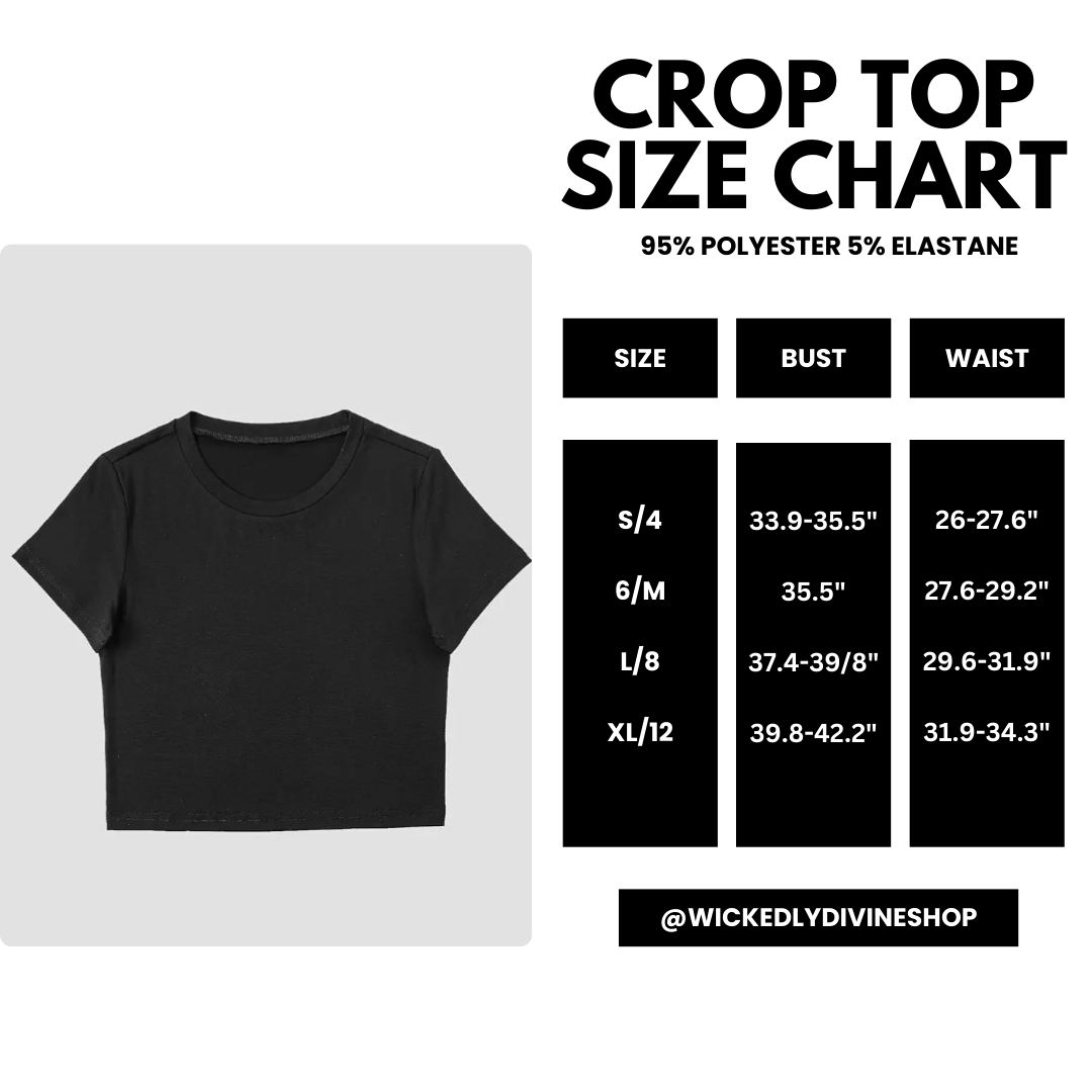 Completely Unhinged, Gothic Alt Crop Top