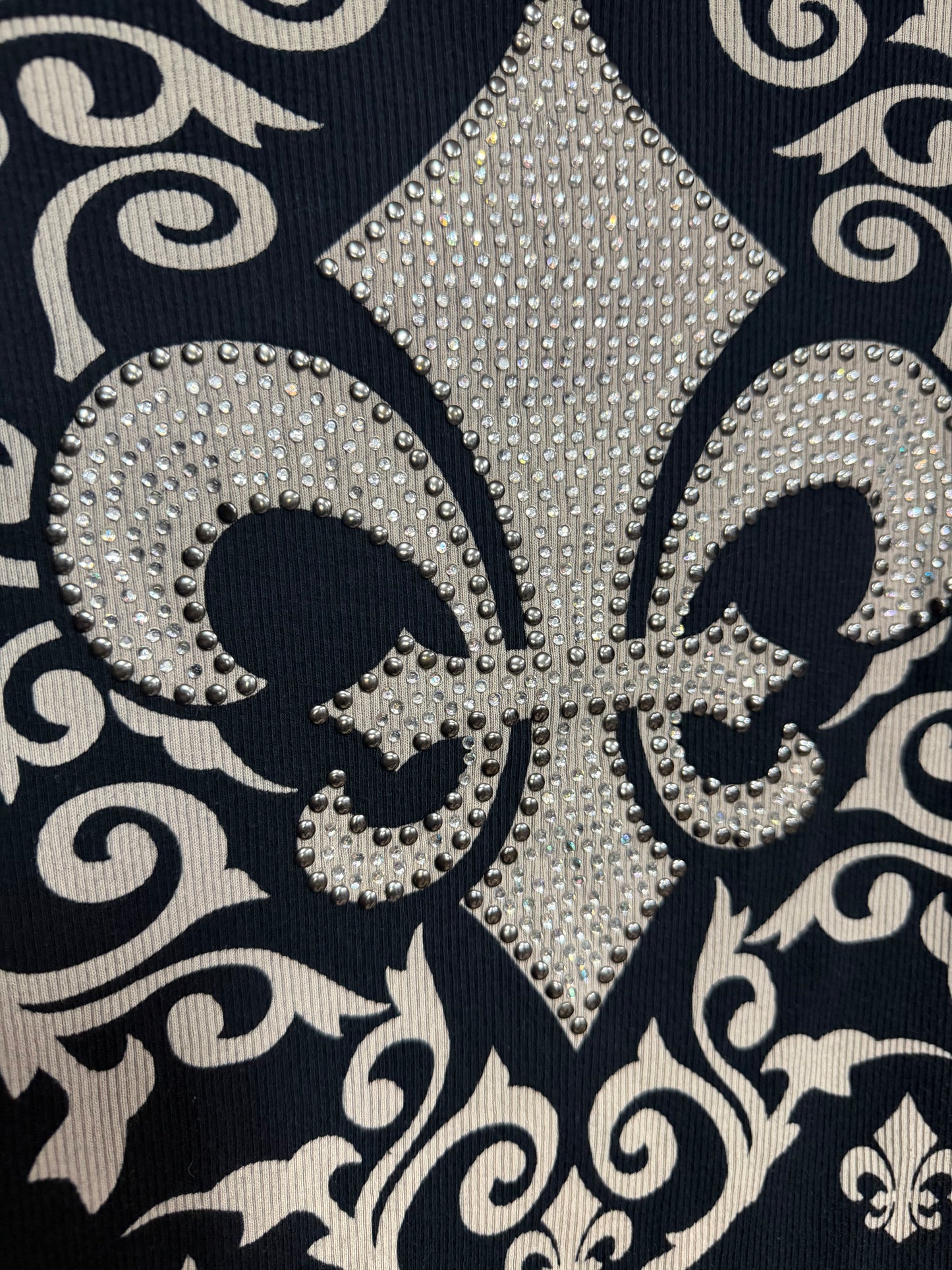 Vocal- Mcbling Rhinestone Long Sleeve- Size Small