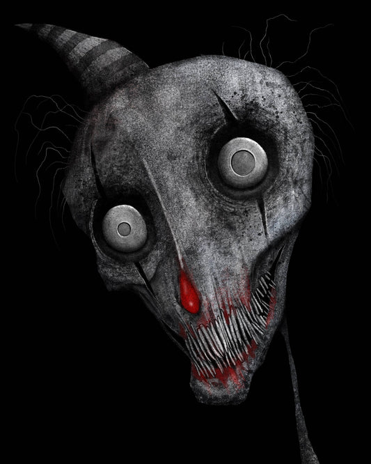 Crispy the Clown Horror Print