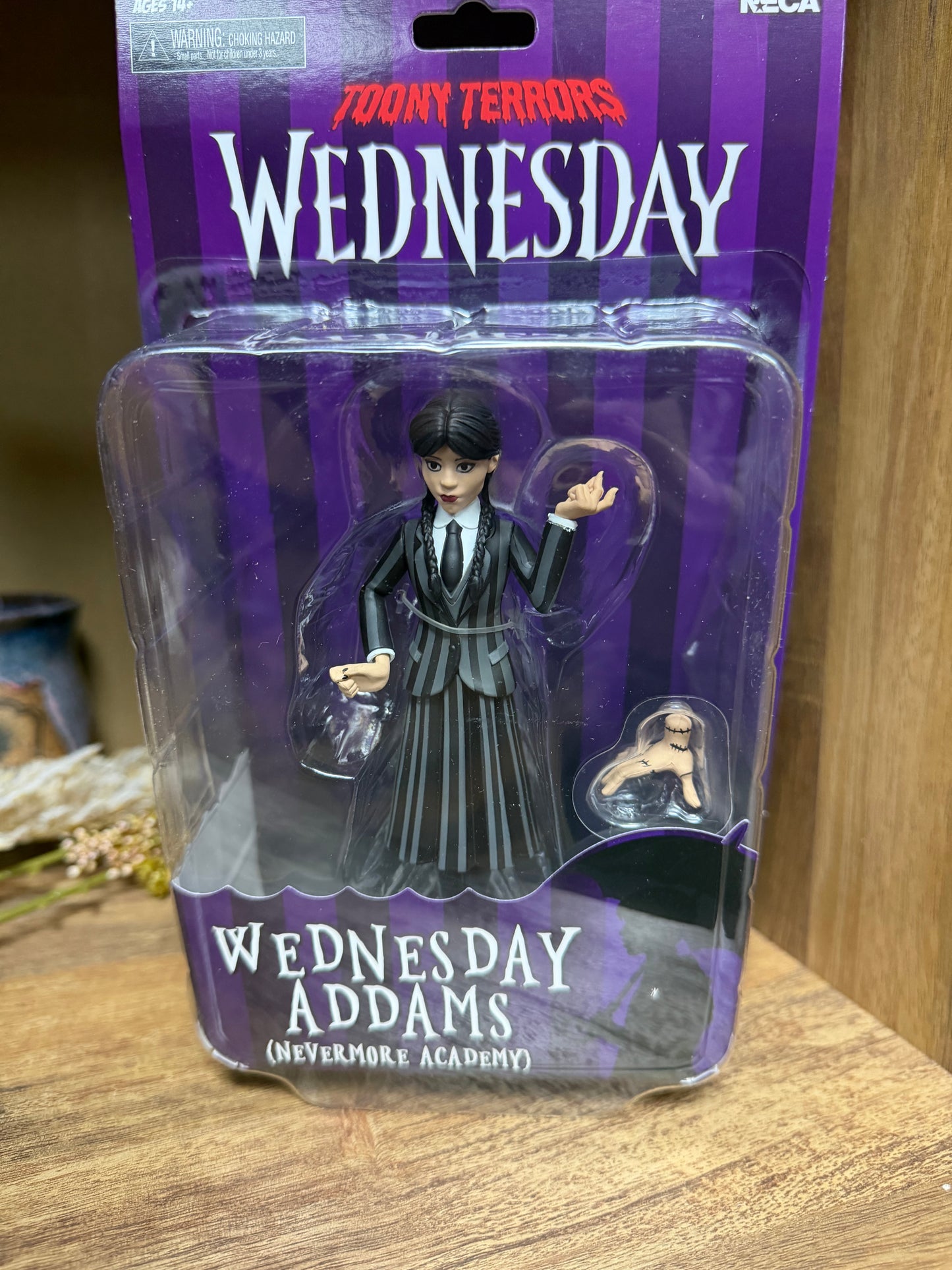 NECA Toony Terrors- Wednesday Addams-Nevermore Academy