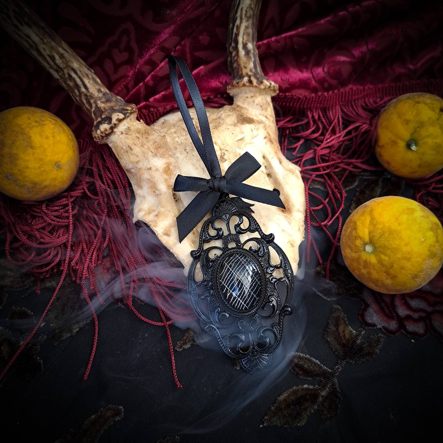 Real Spiderweb Filigree Ornaments