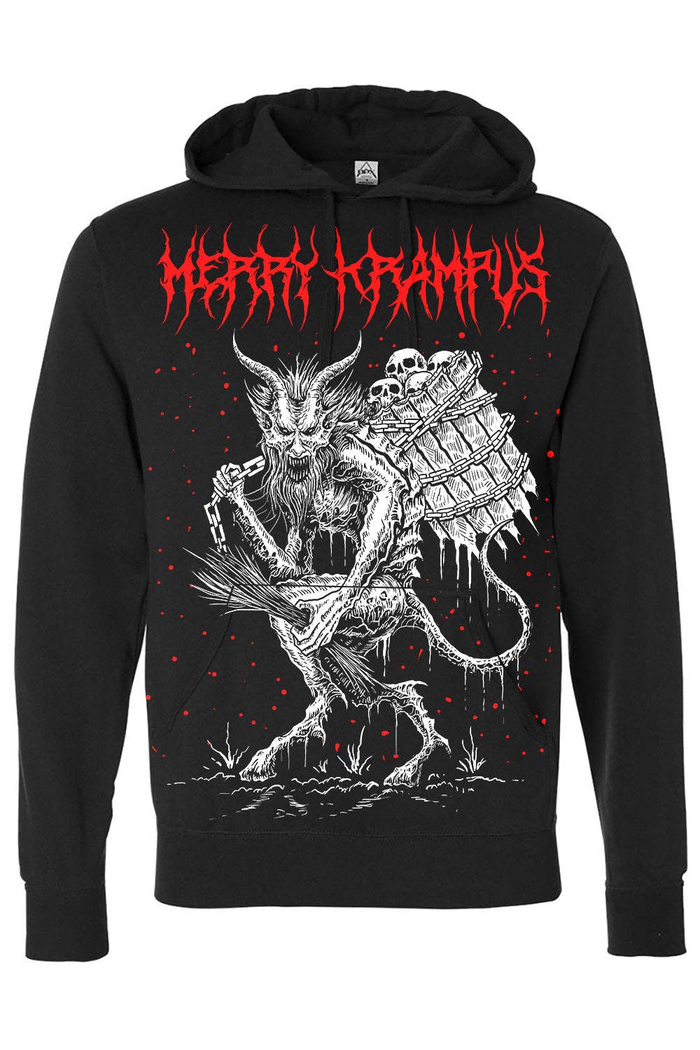 Merry Krampus Pullover Hoodie