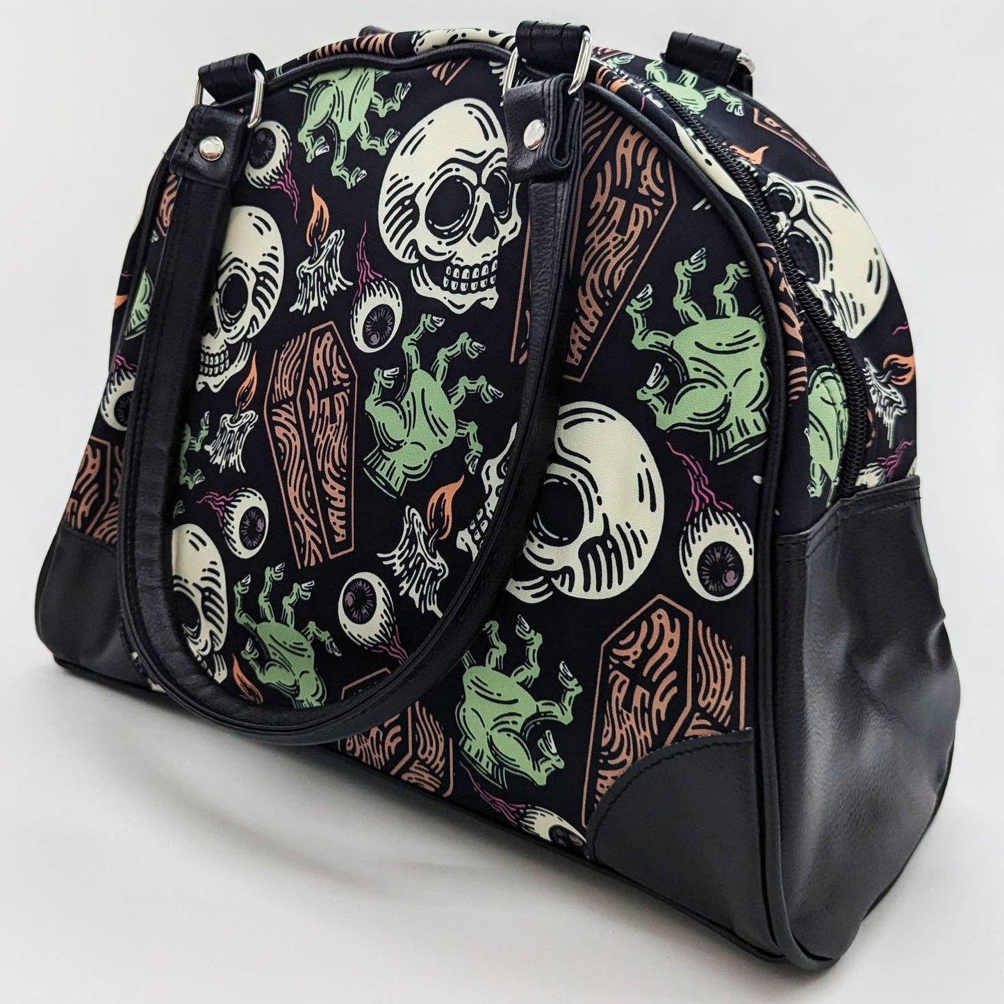 Coffins and Skulls Purse